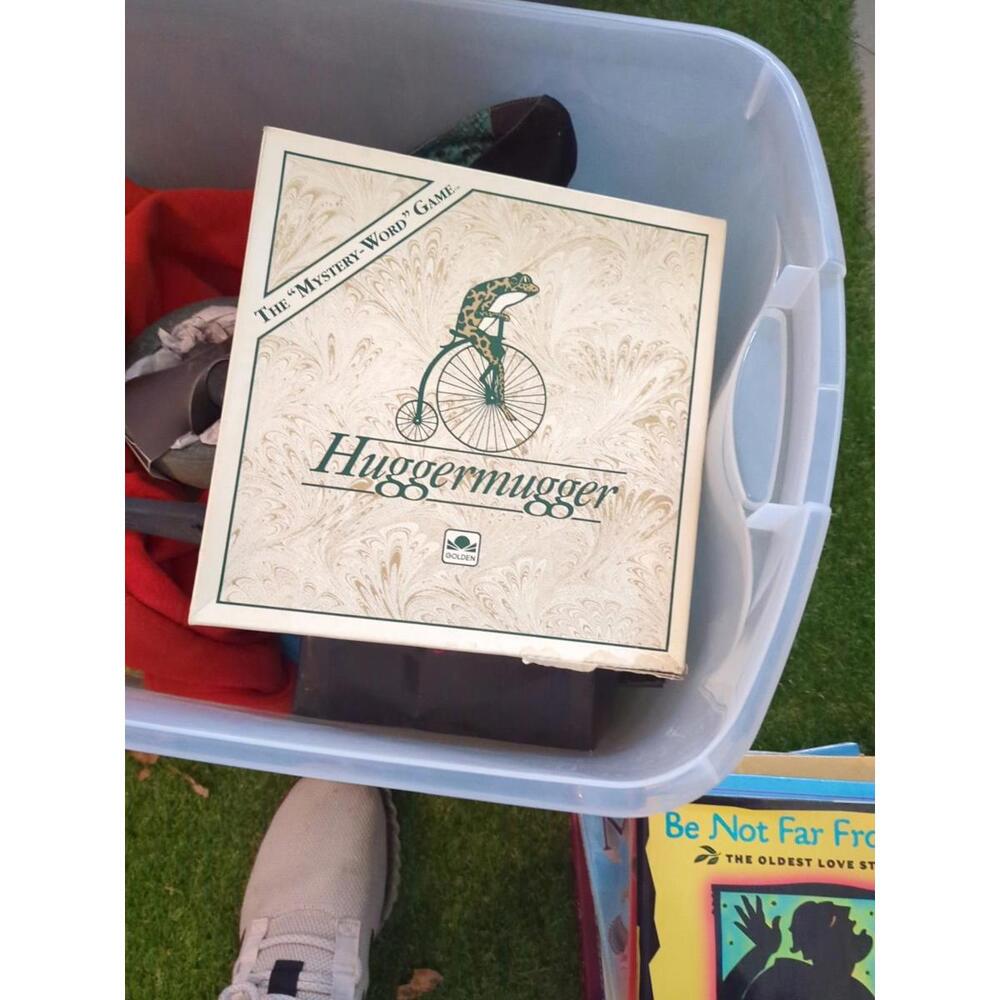 Vintage "Hugger Mugger" Board Game by Golden - 1989 Edition - Complete Pre Owned